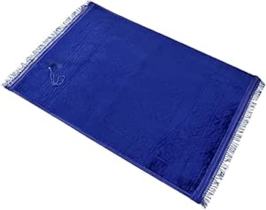 Home Dwell Prayer Mat 80 x 120 cm with Tasbeeh - Large Islamic Prayer Rug with Tasbeeh for Men & Women   Ideal for Comfortable Prayers