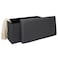 Home Dwell Cushioned Storage Bench with Hidden Compartment   Modern Ottoman Seat for Bedroom, Entryway, or Living Room &ndash; Grey