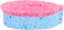 Home Dwell Dolphin-Shaped Heavy Duty Cellulosic Scrub Sponge   Pack of 6   Kitchen sponge , Dish sponge , Scrub , General Purpose Cleaning , Food Safe , Non-Rusting , Kitchen, Garage, Outdoor