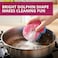 Home Dwell Dolphin-Shaped Heavy Duty Cellulosic Scrub Sponge   Pack of 6   Kitchen sponge , Dish sponge , Scrub , General Purpose Cleaning , Food Safe , Non-Rusting , Kitchen, Garage, Outdoor