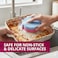 Home Dwell Dolphin-Shaped Heavy Duty Cellulosic Scrub Sponge   Pack of 6   Kitchen sponge , Dish sponge , Scrub , General Purpose Cleaning , Food Safe , Non-Rusting , Kitchen, Garage, Outdoor