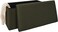 Home Dwell Cushioned Storage Bench with Hidden Compartment   Modern Ottoman Seat for Bedroom, Entryway, or Living Room &ndash; Khaki