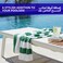 Home Dwell Premium Bath Towels Set - Set of 2 - 100% Cotton Highly Absorbent  Bath Towels - Hotel &amp; Spa Quality Bath Towels - Yellow &amp; Green Stripe