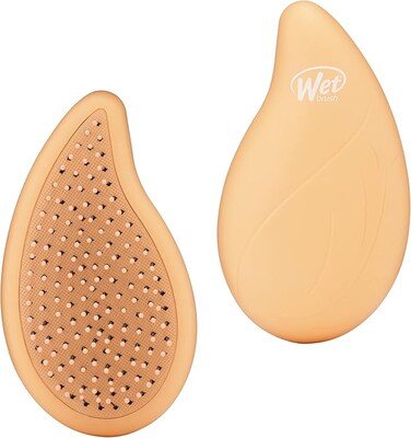 Wet Brush Go Green Charcoal Infused Treatment Comb - Wide Tooth Hair Detangler with WaveTooth Design that Gently and Glides Through Tangles - No Split Ends and No Damage