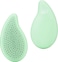 Wet Brush Go Green Palm Detangling Hair Brush Infused with Tea Tree Oil - Pain-Free Ultra-Soft Detangler Bristles Glide Through Tangles with Ease - Protects Against Split Ends For Wet &amp; Dry Hair