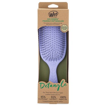 Wet Brush Hair Brush Go Green Paddle Detangler   Lavender