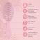 Wet Brush Go Green Speed Dry Hair Brush, Pink - Vented Design &amp; Ultra Soft HeatFlex Bristles - Ergonomic Handle Manages Tangle &amp; Uncontrollable Hair - Pain-Free Hair Accessories