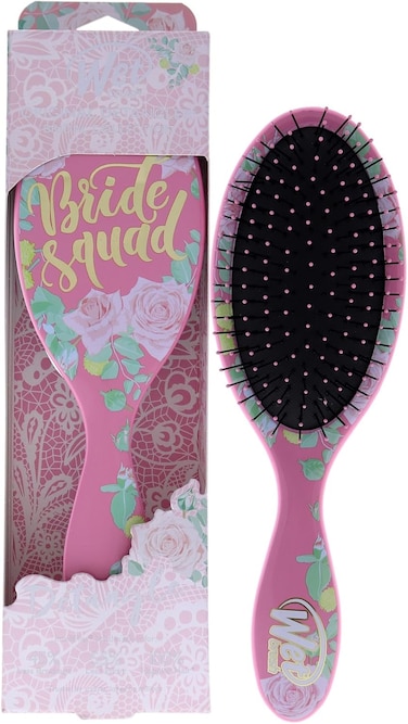 Wet Brush Original Detangler Hair Brush - Bridal Squad - All Hair Types - Ultra-Soft IntelliFlex Bristles Glide Through Tangles with Ease - Pain-Free Comb for Men, Women, Boys &amp; Girls