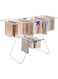 Heavy Duty Foldable Clothes Drying Rack with Adjustable Wings, Easy Storage, Suitable for Indoor and Outdoor Use &ndash; Laundry Hanging Stand and Dryer
