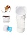 NALACAL Portable Dog Water Bottle 3 In 1, Multifunctional Puppy Water Dispenser with Water Bowl and Poop Bag for Walking, Hiking and Traveling, Bpa Free, Dishwasher Safe, Silica Gel Seal Ring Design