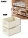 2 Pcs Wardrobe Clothes Organizer, Foldable Clothes Storage Box Organizer, Visible Drawer Organizers Wardrobe Clothing Organizer, Washable Drawer Box for Clothing, T-Shirt, Pants, Toys &amp; Books