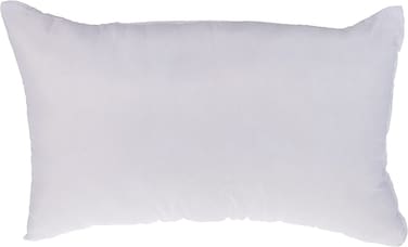 Cushion Filler Polythene outer fabric, 400 grams hollow fiber filling, Size: 30 x 50, White