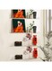 Acrylic Floating Wall Shelf, 4 Pack 24 Inch Invisible Storage Rack, Modern Picture Ledge Display Shelf, Wall Mounted Bookshelf For Kids Room, Clear Bathroom Organizer
