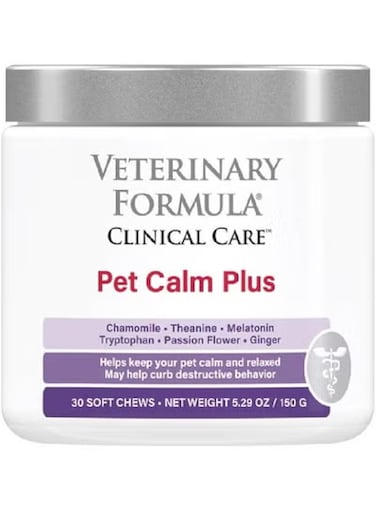 SynergyLabs Veterinary Formula Clinical Care Pet Calm Plus Soft Chews for Dogs 150g From Varmacy