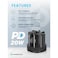 Powerology 8 x 10000mAh Power Bank Terminal with Charging Dock, 20W PD Fast Charging Station