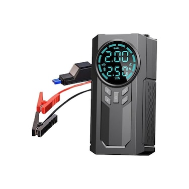 Cargo Time JN-088D 8000mAh Smart Portable Car Jump Starter with Tire Pump &amp; LED Light