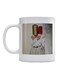 Printed Mug White/Brown/Red