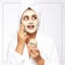 Plum Green Tea Clear Face Mask Kaolin &amp; Bentonite Clay Mask for Acne and Clogged Pores Oily Skin, Brighter, Glowing Skin Face Pack 60 g