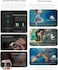 Mibro GS Active Sport Smart Watch 1.3" Amoled 4-PD Heart Rate Monitoring 10-Axis Motion Sensor 5ATM Water Resistances GPS Satellite Positioning,150 Modes 20 Days Bettery Life smartwatch (Golden)