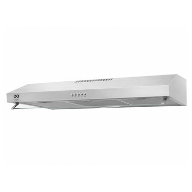 EO 90cm Under Cabinet Range Hood, Stainless Steel, 3 Speed Kitchen Cooker Hood, LED Light, Push Button Control, 3 Aluminum Grease Filters, 275m&sup3;/h Airflow, 65dB, 220-240V