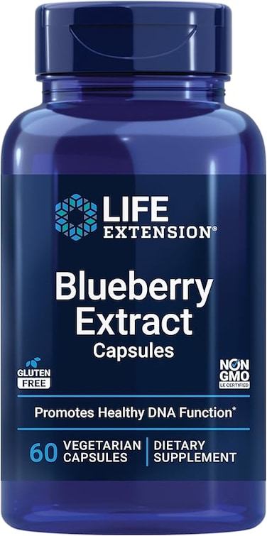 Life Extension Blueberry Extract, 60 Vegetarian Capsules