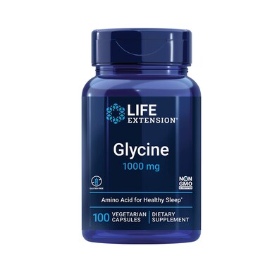 Life Extension Glycine, 100 Veggie Capsules, 1000 mg