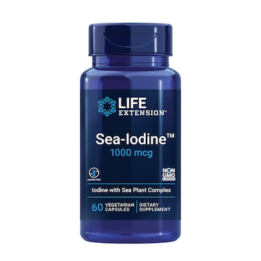 Life Extension Sea-Iodine, 60 Veggie Capsules, 1000 mcg
