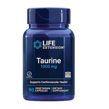 Life Extension Taurine, 90 Veggie Capsules, 1000 mg