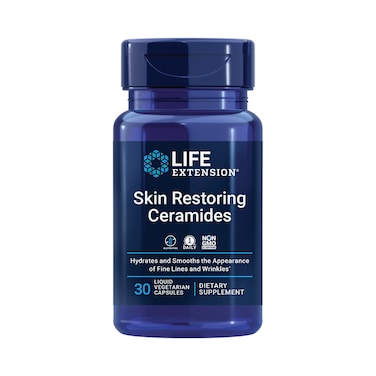 Life Extension Skin Restoring Ceramides, 30 Veggie Capsules