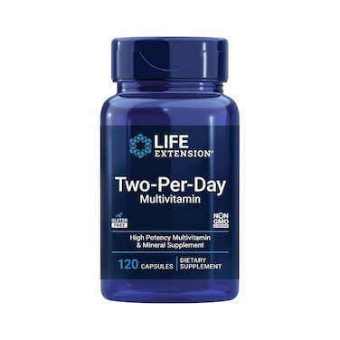 Life Extension Two-Per-Day Multivitamin, 120 Capsules