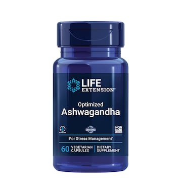 Life Extension Optimized Ashwagandha, 60 Veggie Capsules