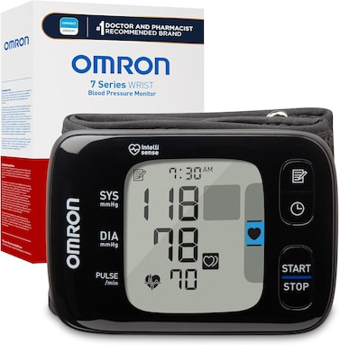 Omron 7 Series Wireless Wrist Blood Pressure Monitor (International Version)