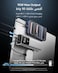 CUKTECH 10 Plus Power Bank, 15000mAh 90W External Battery Fast Charging, Portable Charger with Display, Compatible with iPad, iPhone 16/15 Plus Pro MAX, Galaxy S24 S23 Ultra