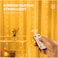 Baytion Curtain String Light,300 LED Lights Window Curtain 3x3Meters Fairy Lights with Remote Control for Christmas,Bedroom,Party,Wedding Decorations(Battery Powered)(Warm White)
