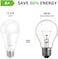 E27 Screw Bulbs 100W Equivalent, Warm White 2700K E27 LED Bulb, 13.5W 1521LM Edison Screw LED Light Bulb Super Bright, Energy Saving E27 Bulbs, Non Dimmable, Pack of 6
