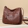 New Handbags for Women Multi Pockets Casual Cross-body Bags Ladies Waterproof Purse and Shoulder Bags Slightly Messenger Bags for Daily Use - Brown