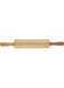 Wood Rolling Pin, Brown, 9 Inch, WA-201-9