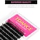 TDANCE Premium C Curl 19mm Semi Permanent Individual Eyelash Extensions 0.03mm Thickness False Mink Silk Volume Lashes Extensions Professional Salon Use(C,0.03,19mm)