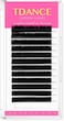 TDANCE Premium C Curl 19mm Semi Permanent Individual Eyelash Extensions 0.03mm Thickness False Mink Silk Volume Lashes Extensions Professional Salon Use(C,0.03,19mm)
