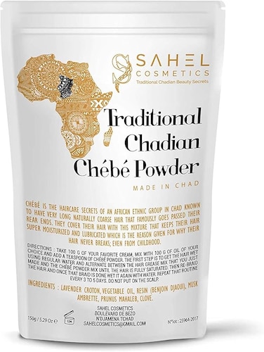 HHJ Army Chebe Powder 240 grams Sahel Cosmetics Traditional Chadian Chebe Powder