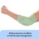 Medline MDT829298H Knit Elastic Heel/Elbow Protectors, One Size, Green