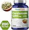 NusaPure Cardamom Extract 4000mg 200 Vegetarian Capsules (Non-GMO &amp; Gluten Free)