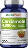 NusaPure Cardamom Extract 4000mg 200 Vegetarian Capsules (Non-GMO &amp; Gluten Free)