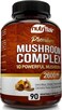 NutriFlair Visit the Store 7 Organic Mushroom Supplement 90 Capsules (2500mg)