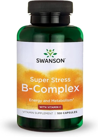 Swanson Super Stress B Complex - 100 Capsules