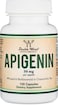 Double Wood Supplements Apigenin - 50mg per Capsule, 120 Count (Powerful Bioflavonoid Found in Chamomile Tea for Relaxation, Sleep, and Mood) Senolytic Flavonols for Aging Manufactured in The USA by