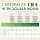 Double Wood Supplements Magnesium Glycinate 400mg, 180 Capsules (Vegan Safe, Manufactured and Third Party Tested in The USA, Gluten Free, Non-GMO) High Absorption Magnesium for Sleep