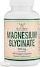 Double Wood Supplements Magnesium Glycinate 400mg, 180 Capsules (Vegan Safe, Manufactured and Third Party Tested in The USA, Gluten Free, Non-GMO) High Absorption Magnesium for Sleep