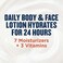 Gold Bond Body Bright Daily Body &amp; Face Lotion With Vitamin C, 8 oz.