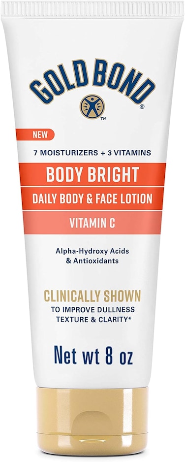 Gold Bond Body Bright Daily Body &amp; Face Lotion With Vitamin C, 8 oz.
